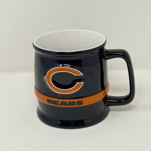 Chicago Bears NFL Football 3D Coffee Mug NFL Collector Fan Heavy Mug Orange Blue
